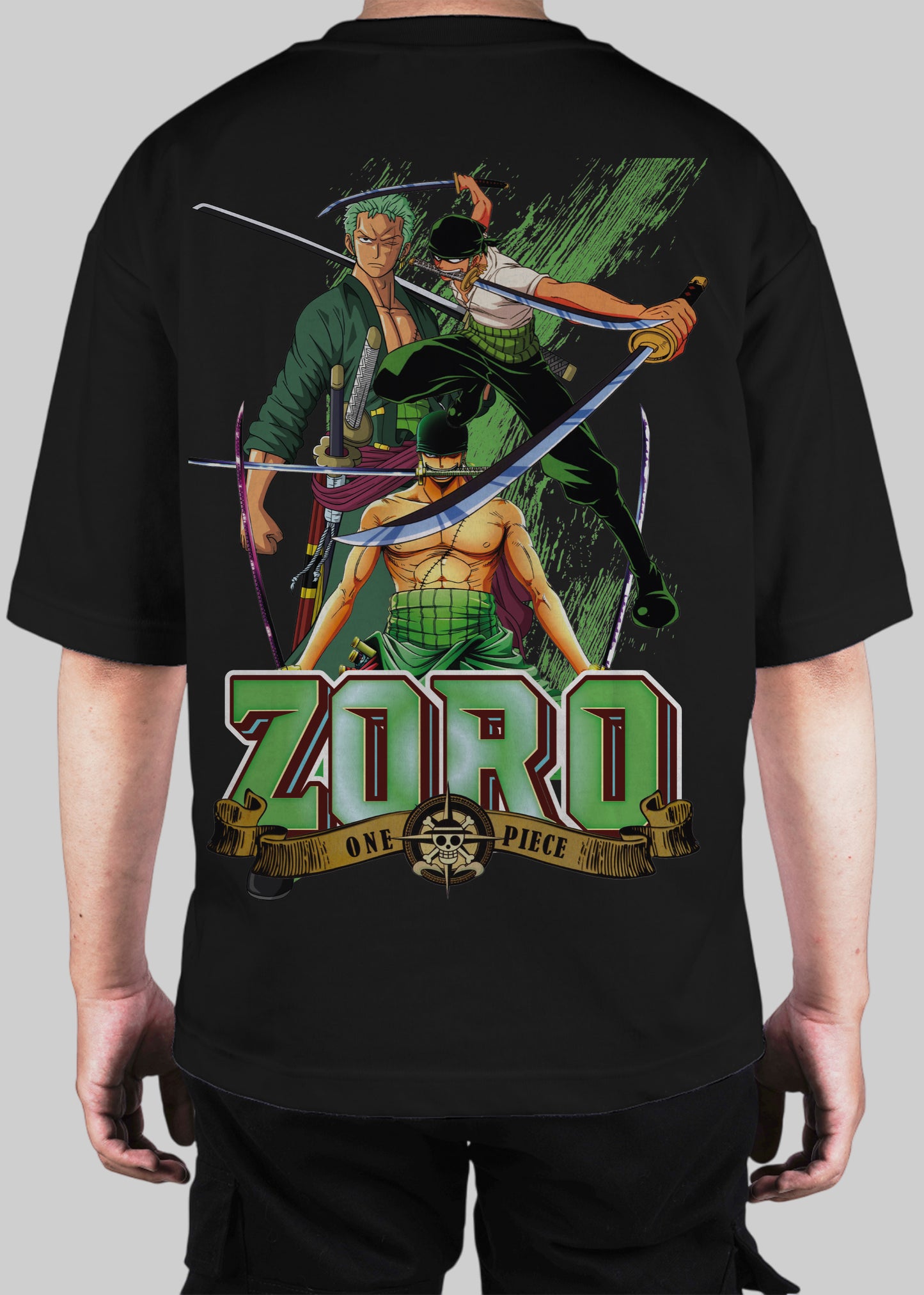 One Piece Zoro Oversized T-Shirt