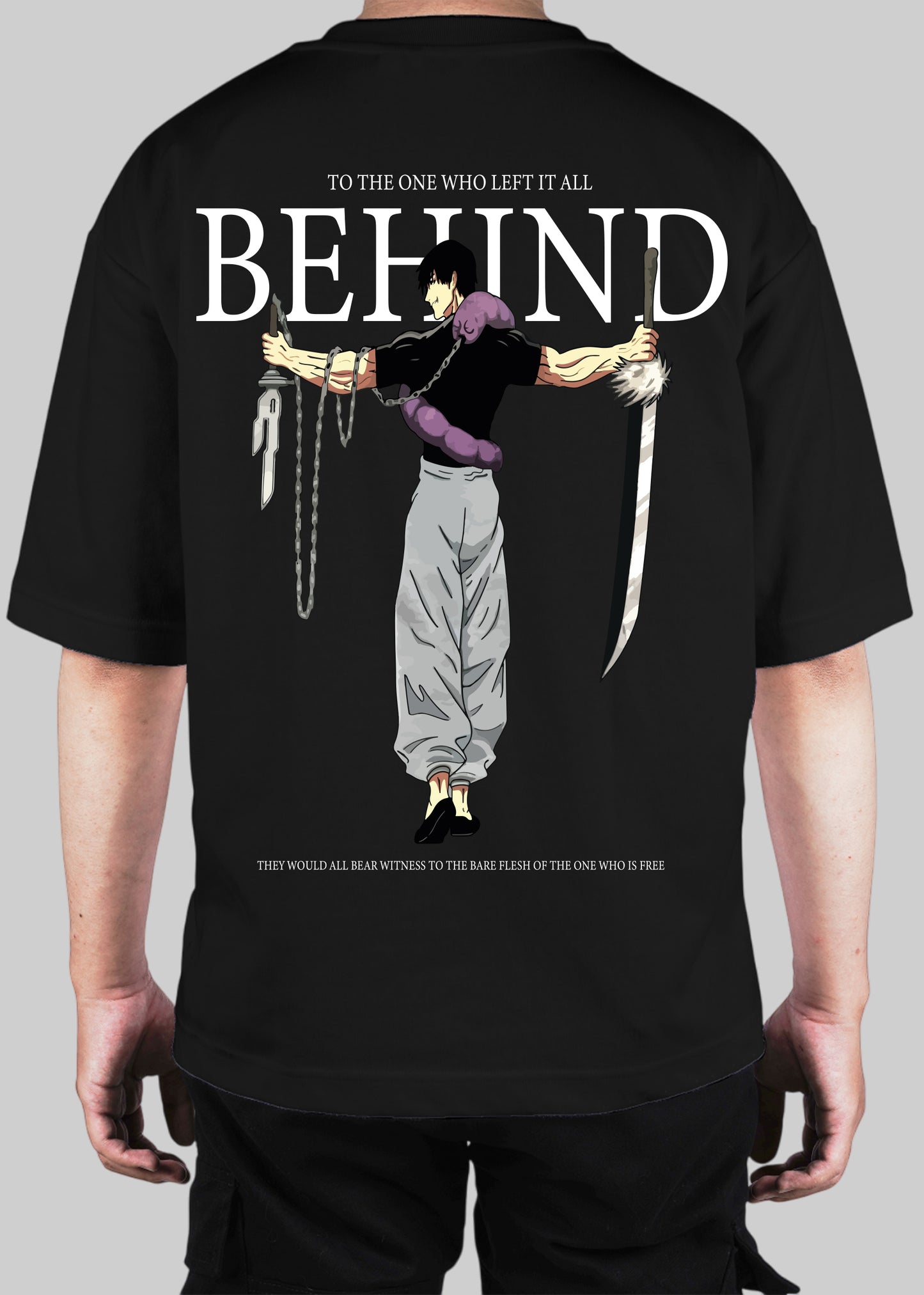 Behind Oversized T-Shirt