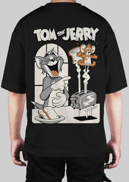 Tom And Jerry Oversized T-Shirt