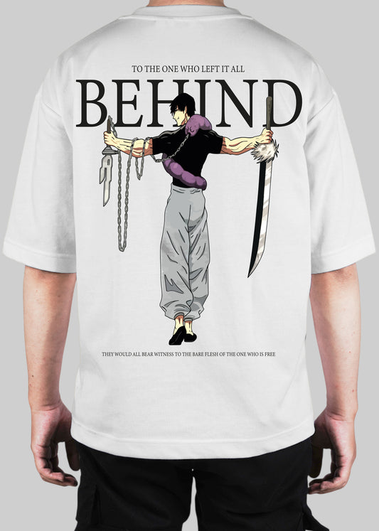 Behind Oversized T-Shirt