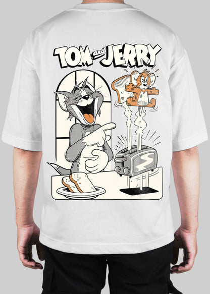 Tom And Jerry Oversized T-Shirt