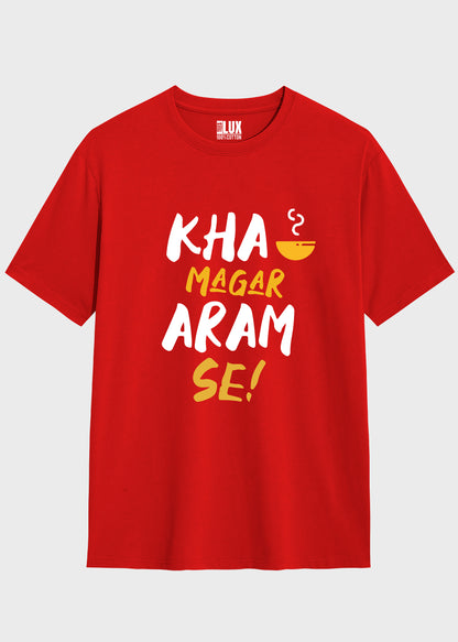 Kha magar aram sy