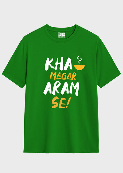 Kha magar aram sy